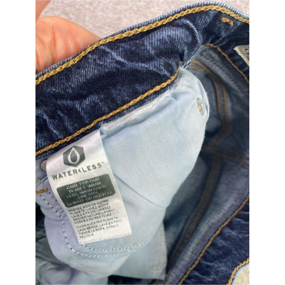Levi's Premium Jeans Women’s 26 Blue 70s High Slim Straight Dark Wash Denim - Picture 7 of 12